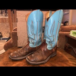 Anderson Bean Men Cowboy Boots 7D Bison
